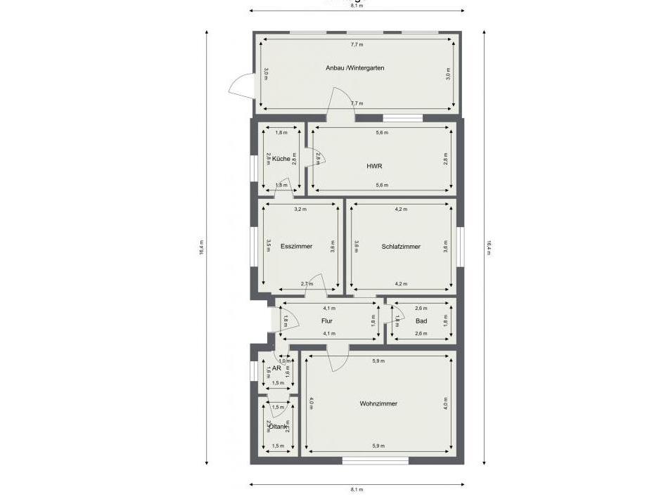 Einfamilienhaus: Grundriss